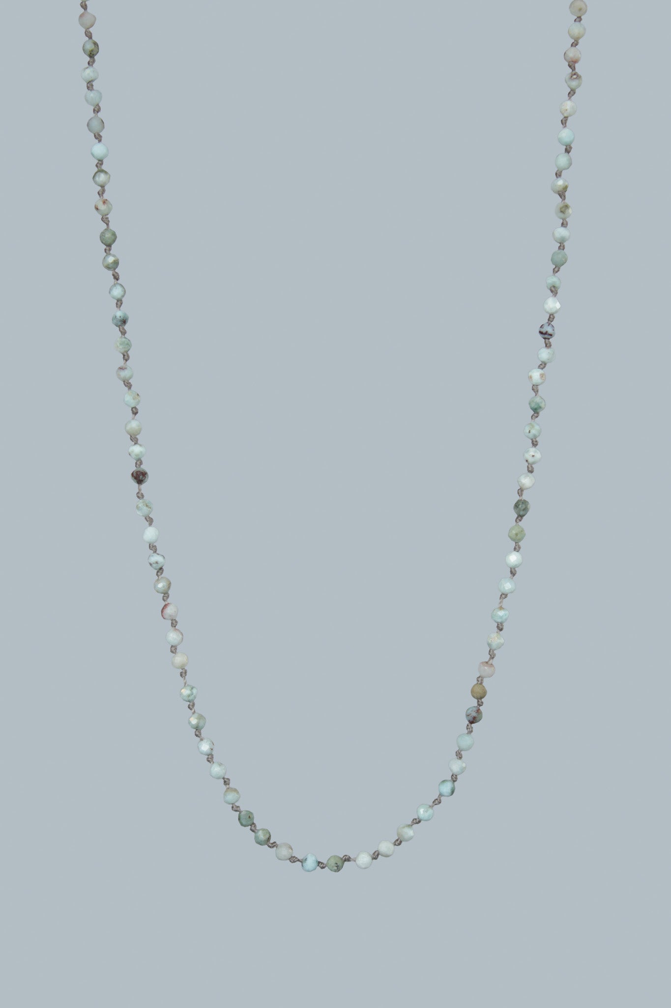 Larimar Beaded Necklace