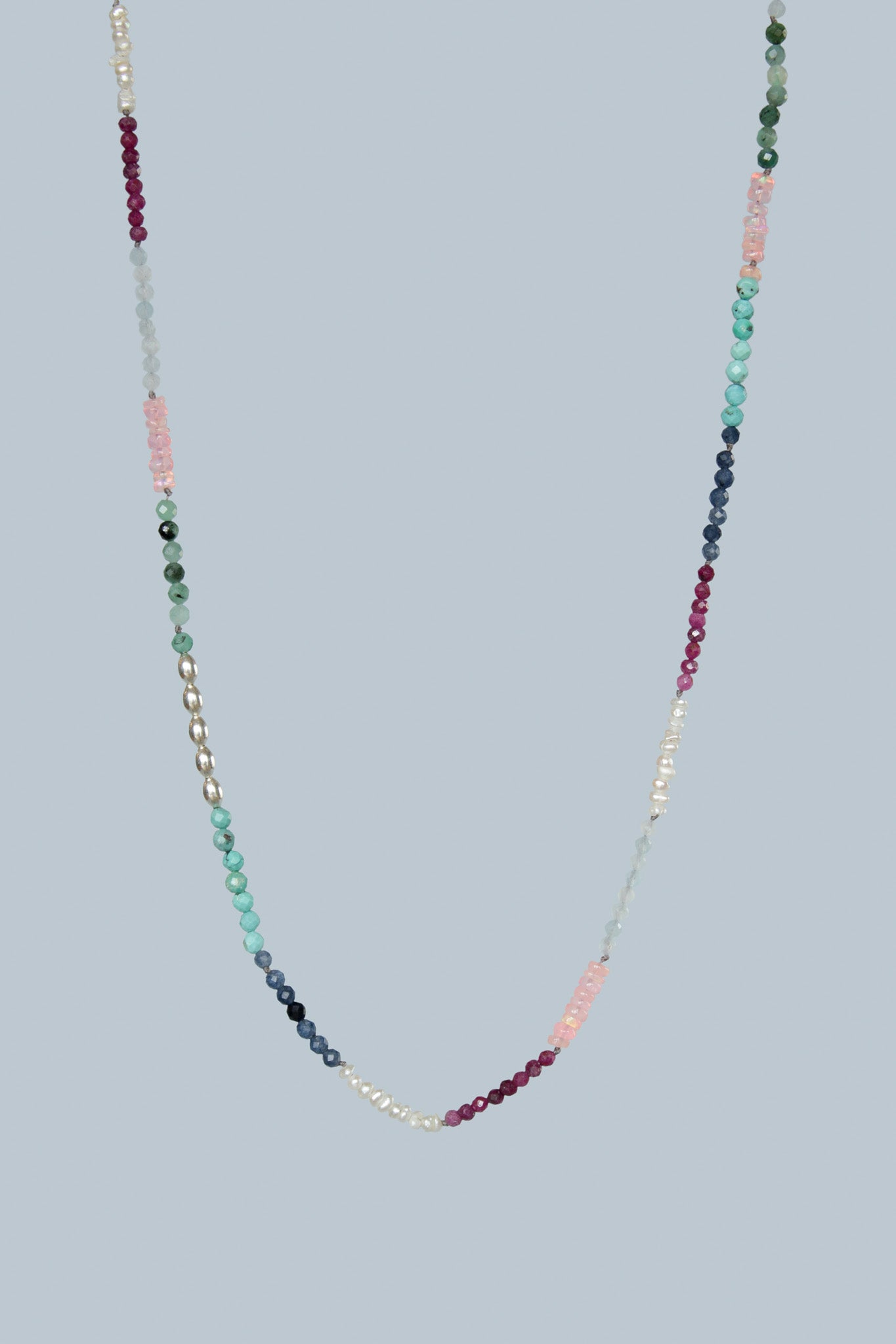 Mixed Gems Necklace