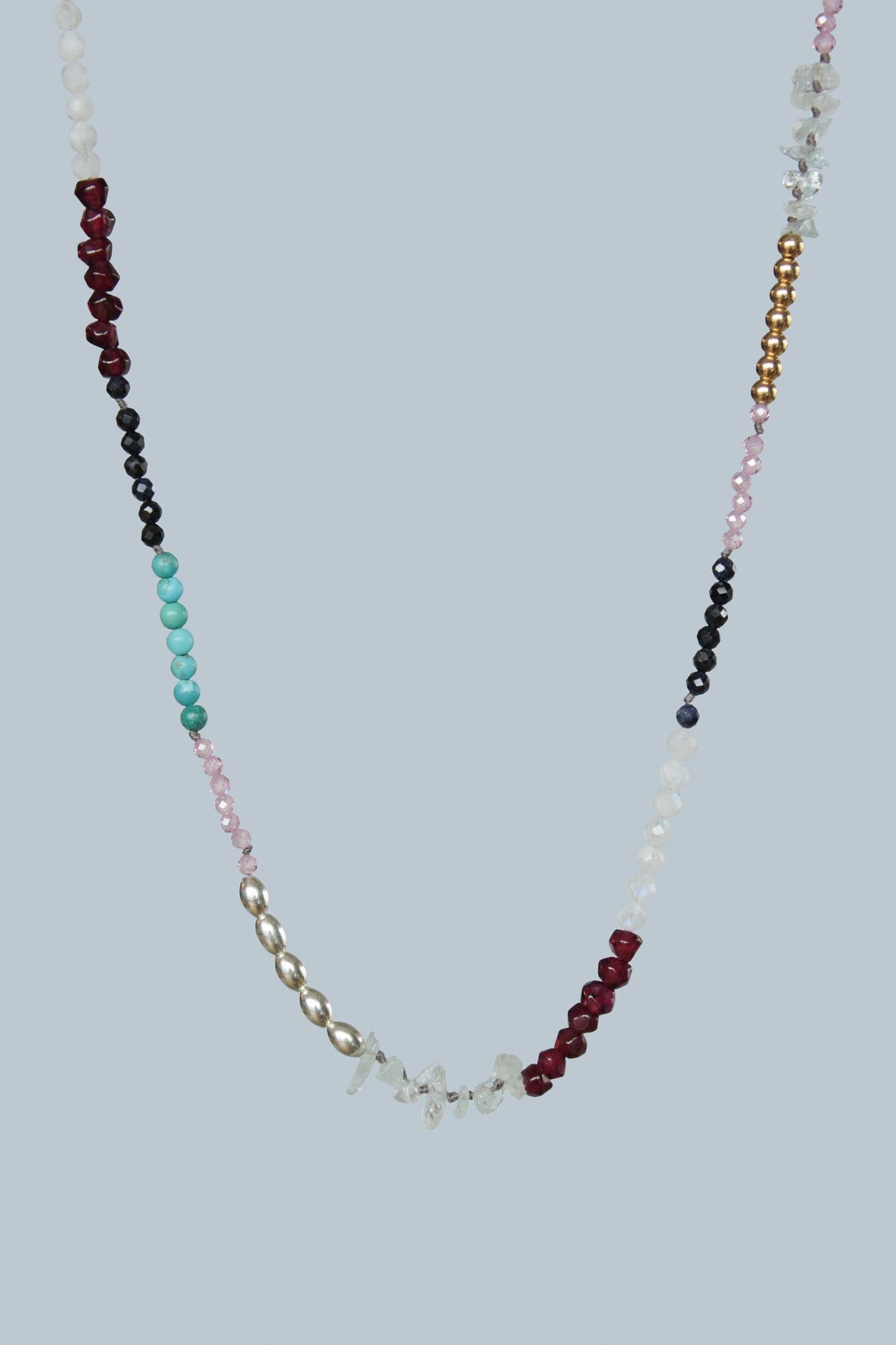 Mixed Gems Necklace