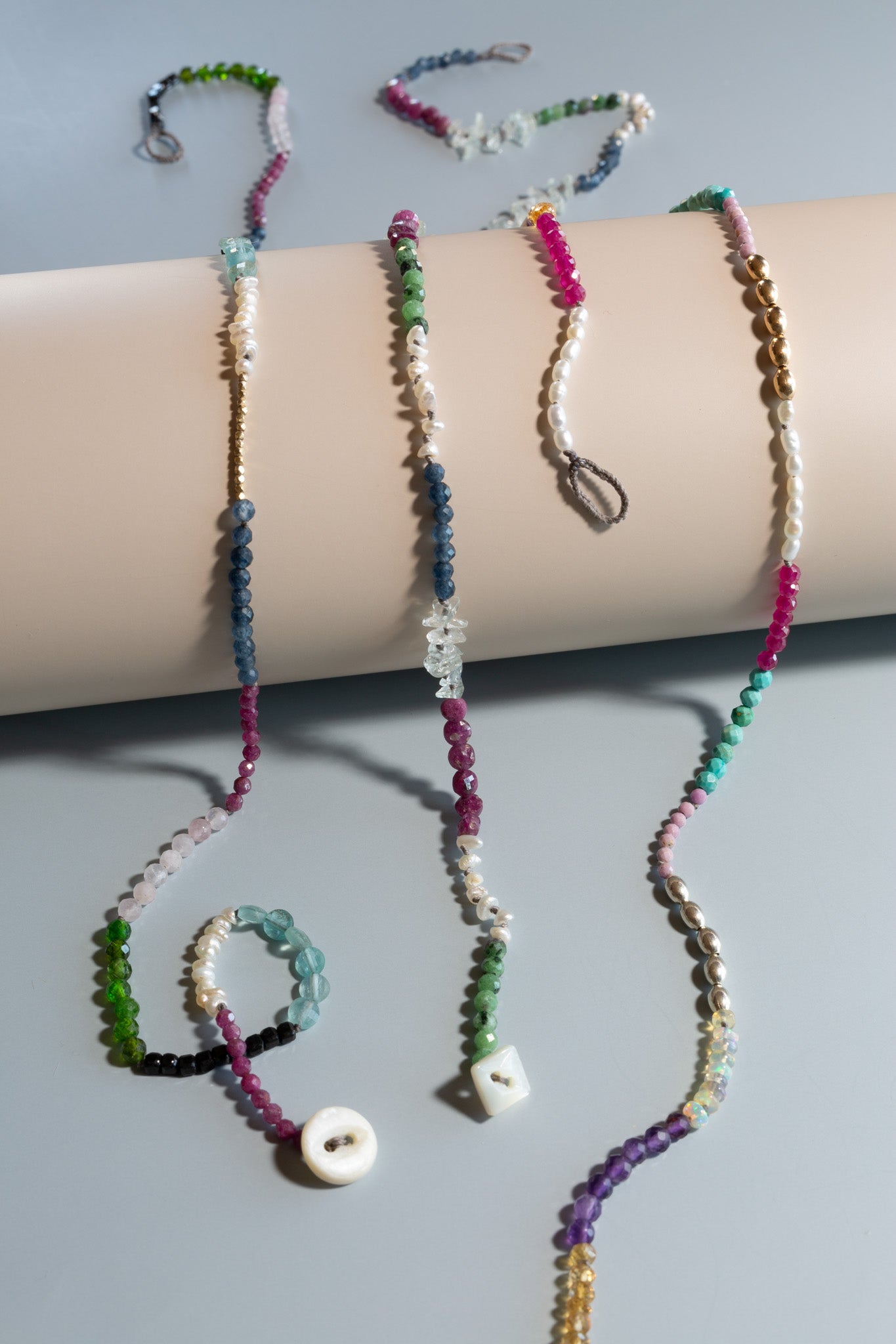 Mixed Gems Necklace
